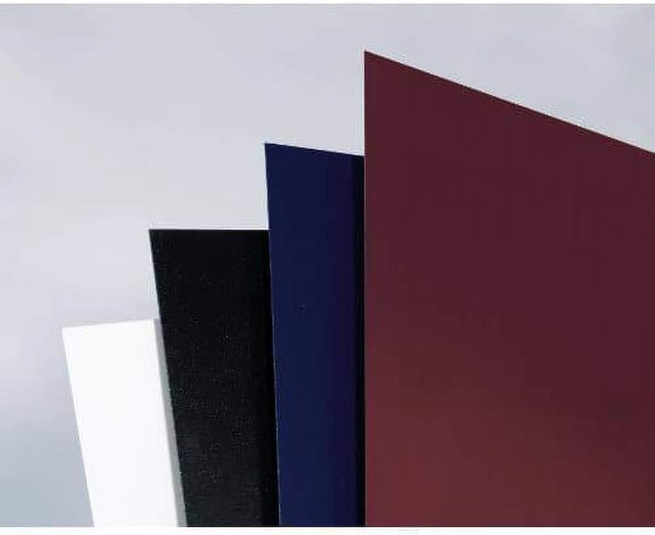 GBC CE030010 Einbanddeckel für Bindegerät, ReGency, Karton, 325 g/qm, 100 Stück, schwarz, schwarz