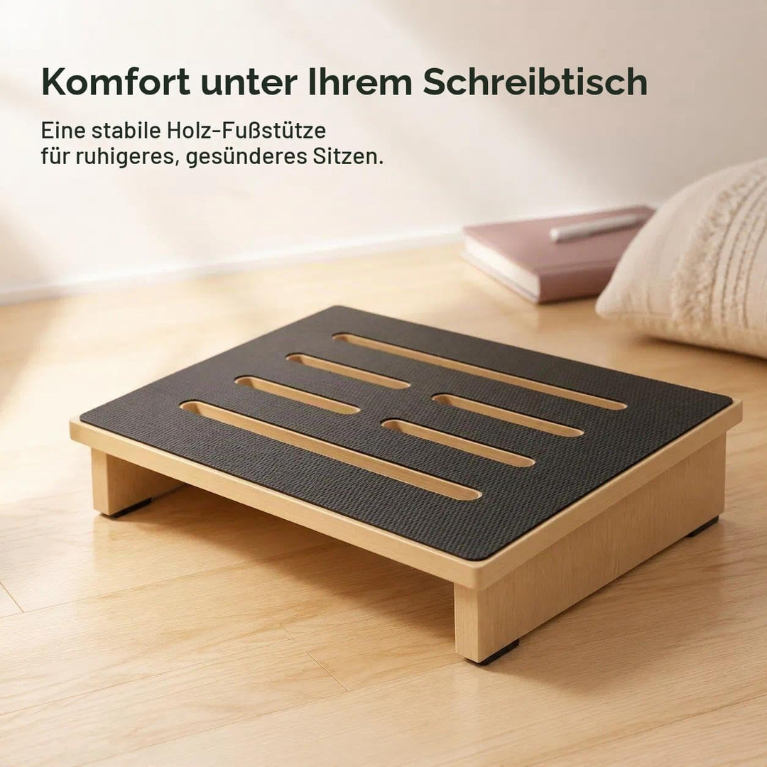 Tritthocker Tritt Holz, Tritthocker Erwachsene, Hölzerne Stepping-Hocker aus Massivholz, Step Stool