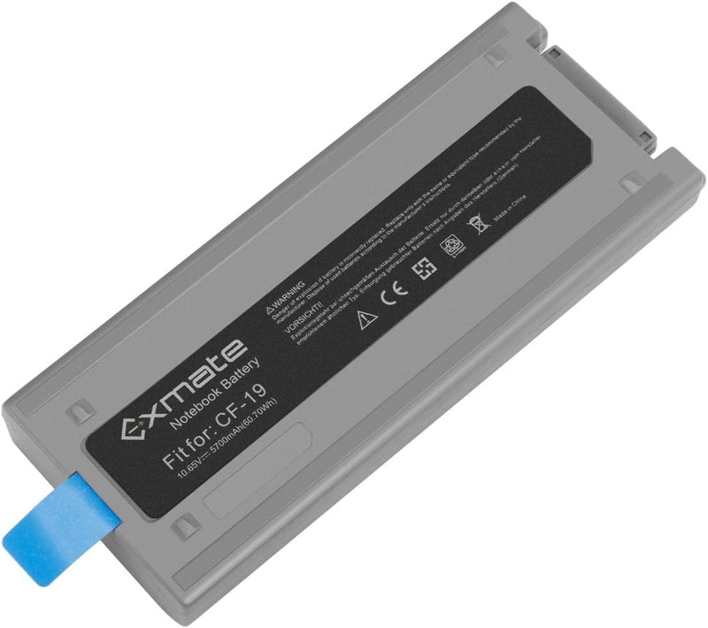 Exmate Kompatible für Laptop Akku Panasonic Toughbook CF19 CF-19 MK1 / 2/3/4/5/6/7/8 Notebook CF-VZS