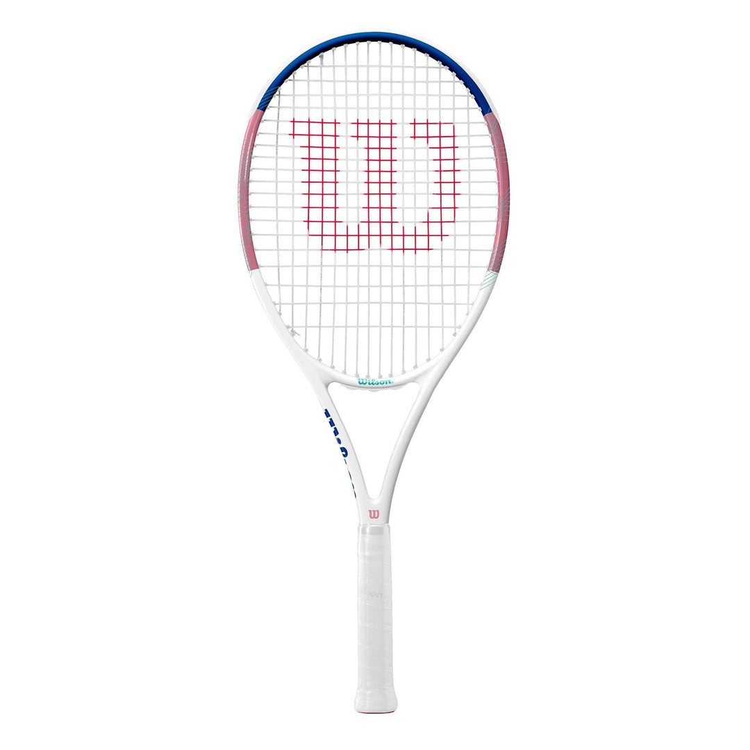 Wilson Unisex – Erwachsene Allure Tennis Racket Tennisschläger 4-1/4" (2) Rosa / Blau, 4-1/4" (2) Ro
