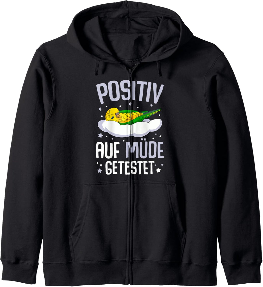 Wellensittich Positiv Auf Müde Getestet Kapuzenjacke