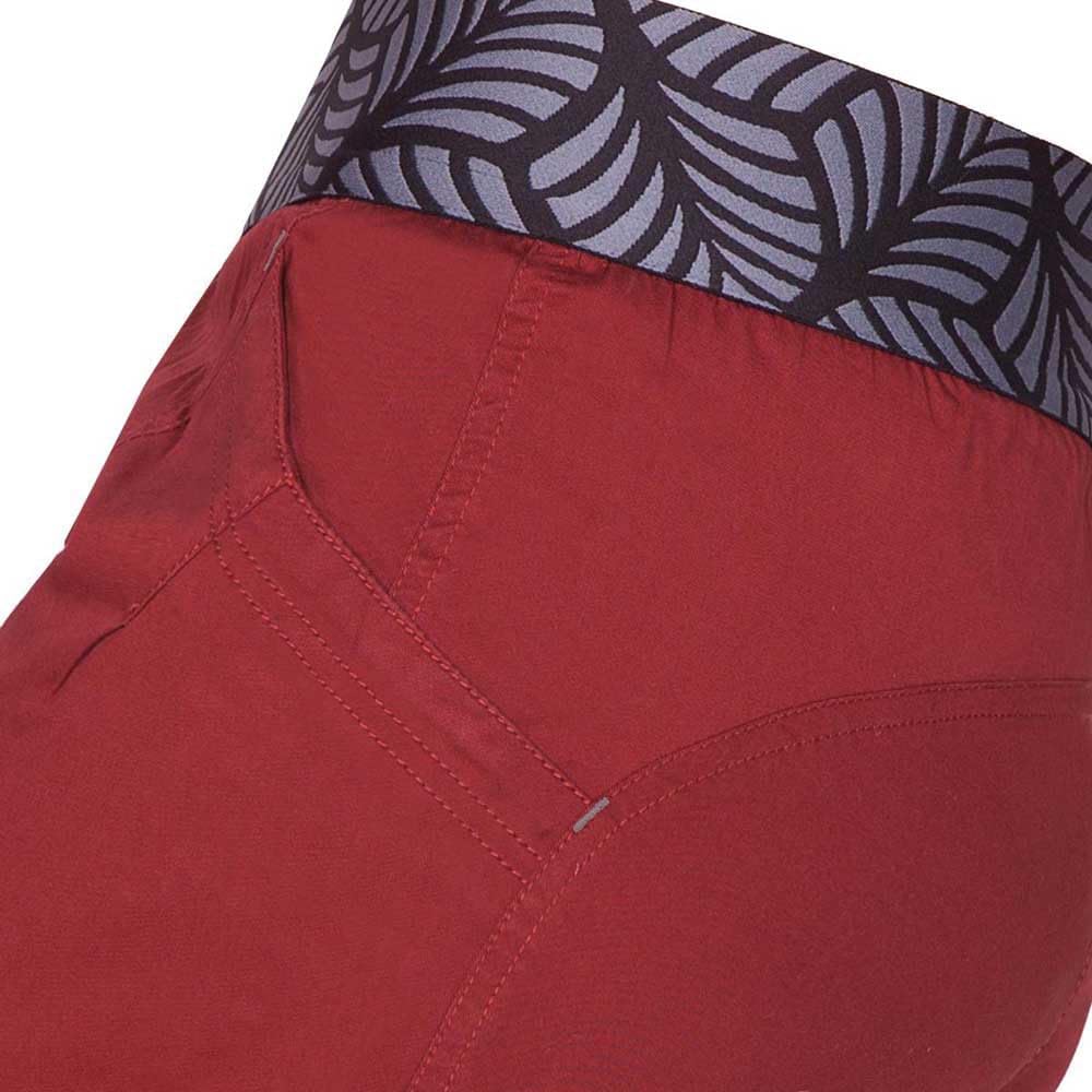 Ocun Damen Pantera Organic Shorts Pants kurze Hose, Wine Syrah