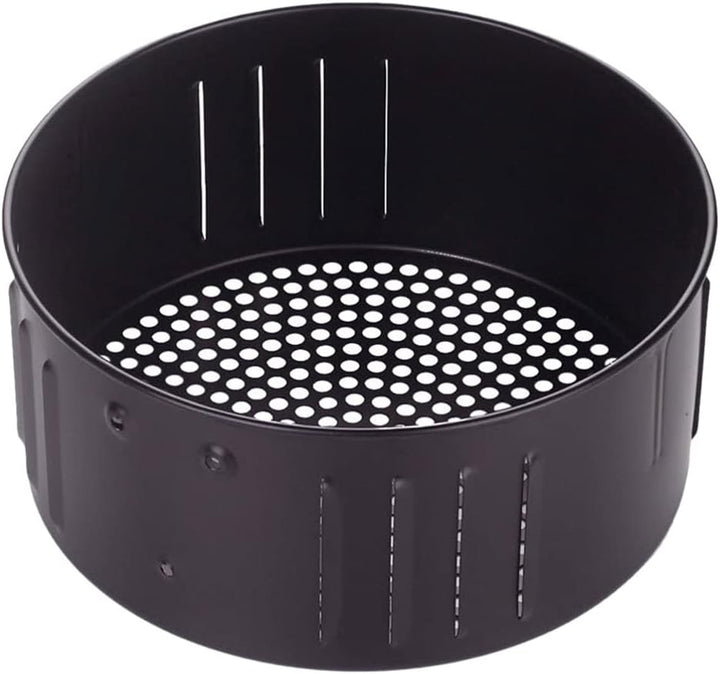 YARNOW Fritteusenkorb Luftfritteuse Korb 3. 5L Frittierkorb Heissluftfritteuse Ersatzkorb Zubehör Ni