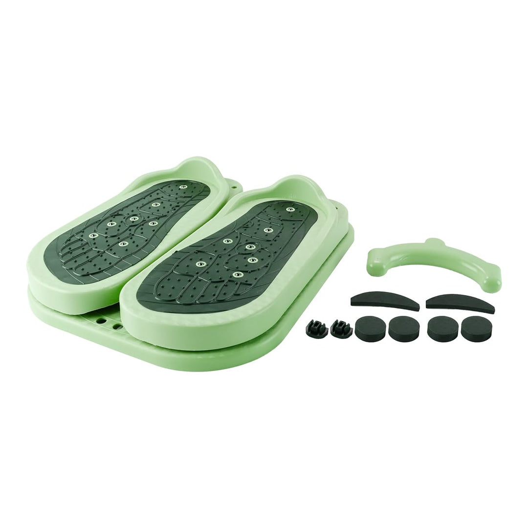 Mini-Stepper, Pedaltrainer für unter den Schreibtisch, Sitzstepper, Fusspedal, rutschfestes Stretchb