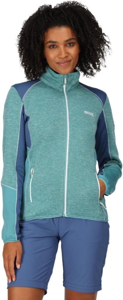 Regatta Lindalla V Strickfleecejacke für Damen 36 Grün, 36 Grün