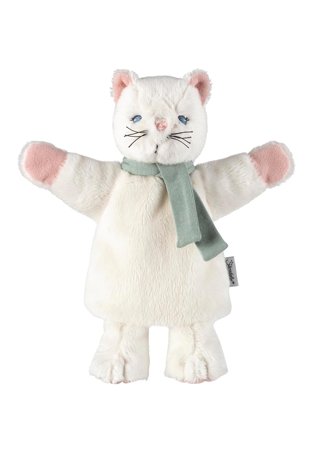 Kinder Handpuppe Katze, weiches Spielzeug für Kasperle Theater, erstes Rollenspiel und zum Geschicht