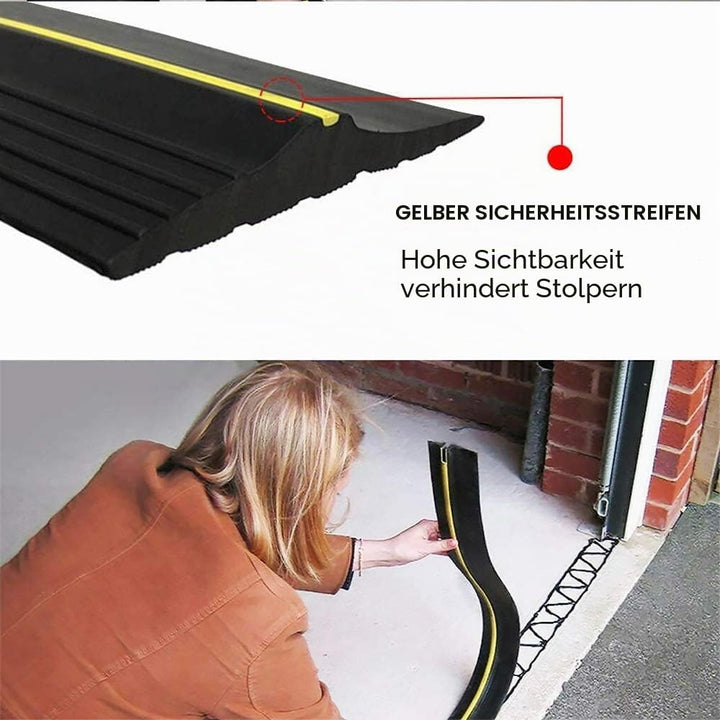 Garagentor Dichtung 3M universeller Garagentor Schwellendichtung Wetterfest Garagentor bodenabdichtu