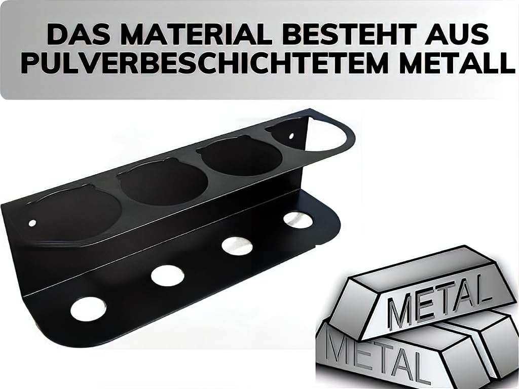 Dosenhalter für Sprühflaschen - Sprühflaschenhalter Spraydosenhalter Werkstatt Halterung für Spraydo