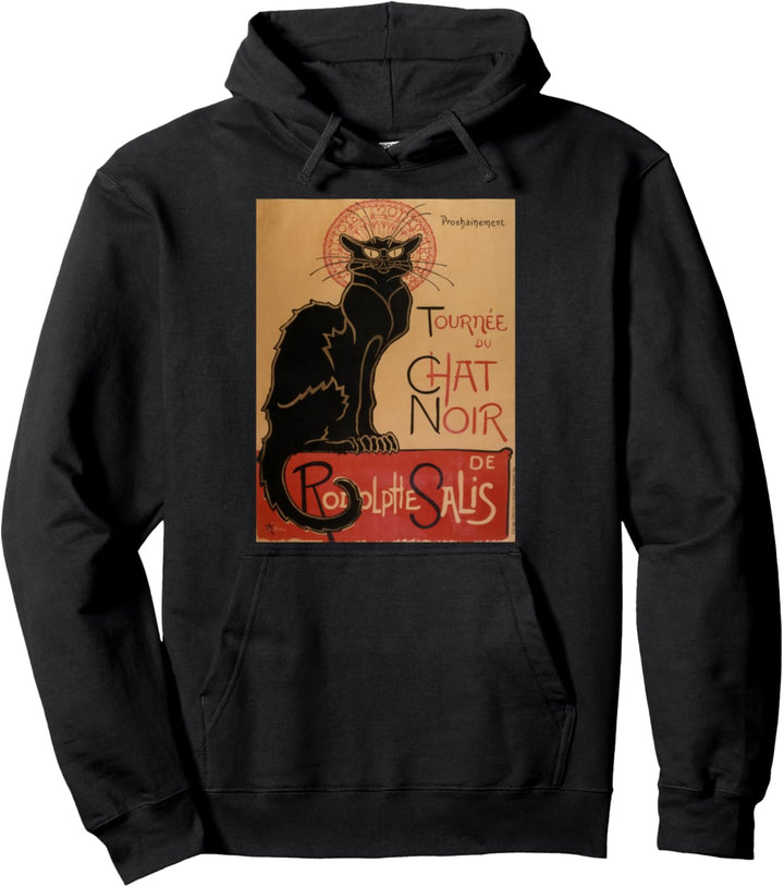 Theophile Steinlen's Tournee du Chat Noir de Rodolphe Salis Pullover Hoodie
