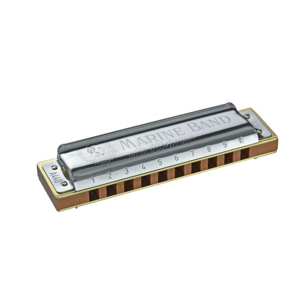 Hohner HOM1896017 Marine Band Classic in C Mundharmonika Single, Single