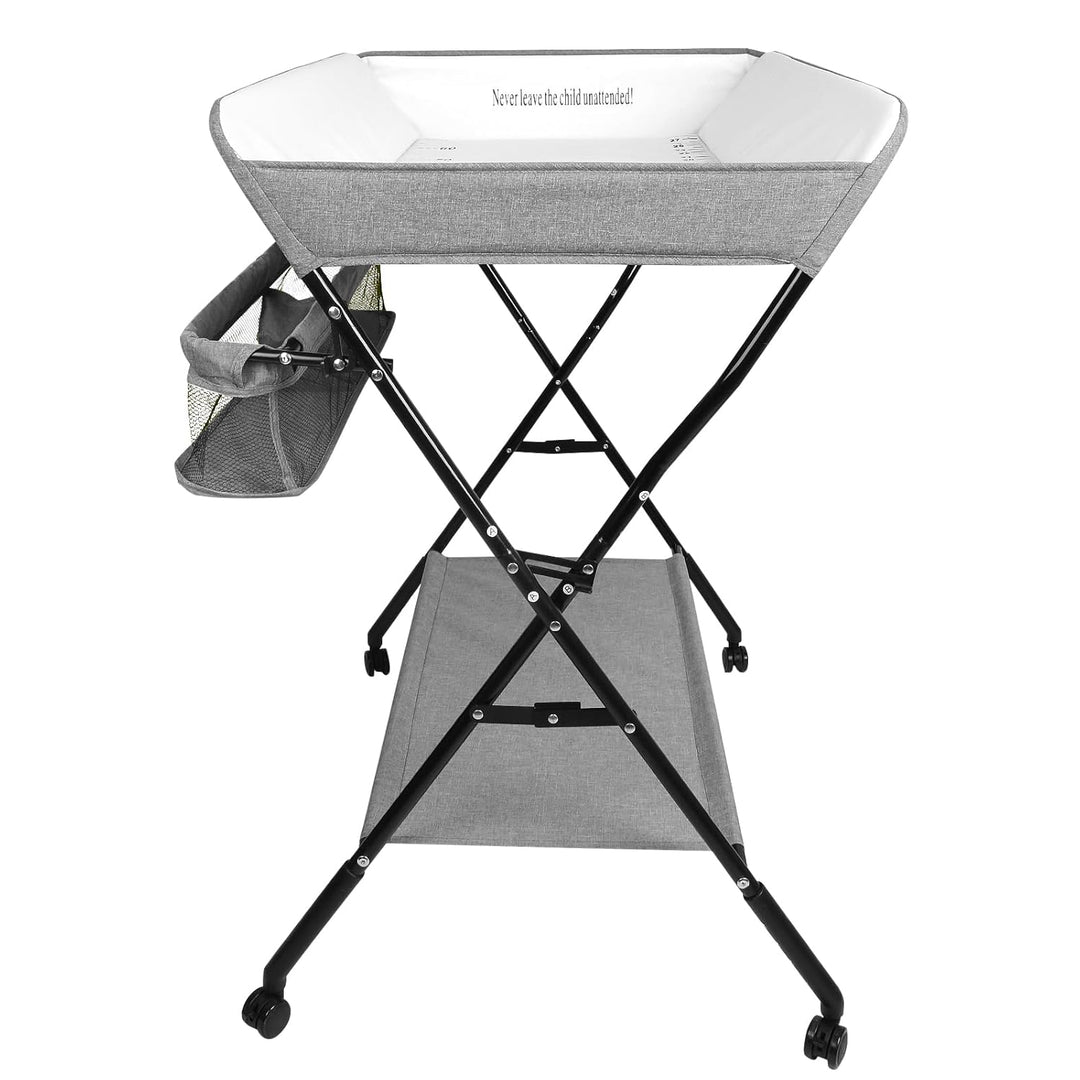 Wickeltisch Faltbar und Tragbar 3 in 1, max. Belastung 25 kg für neue, Wickeltisch mit Aufbewahrungs