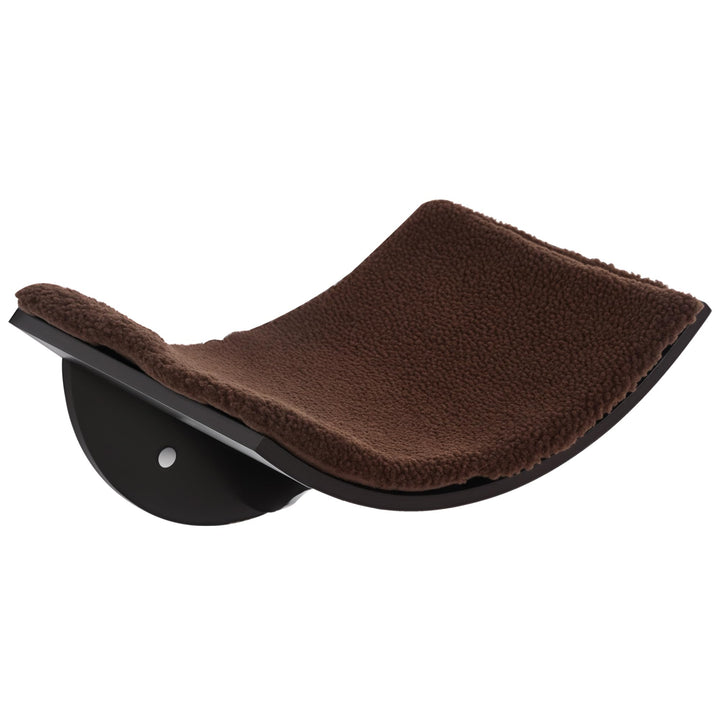 PwaHut Kletterwand Katzen Katzen Kletterwand Katzenregal, Wandmontage Plüschauflage, Wand Katzenmöbe