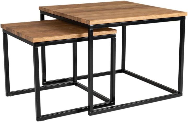 MaximaVida Frame Chicago for Square Coffee Table Set- DIY Coffee Table Set 44 x 44 x 38 cm / 59 x 59