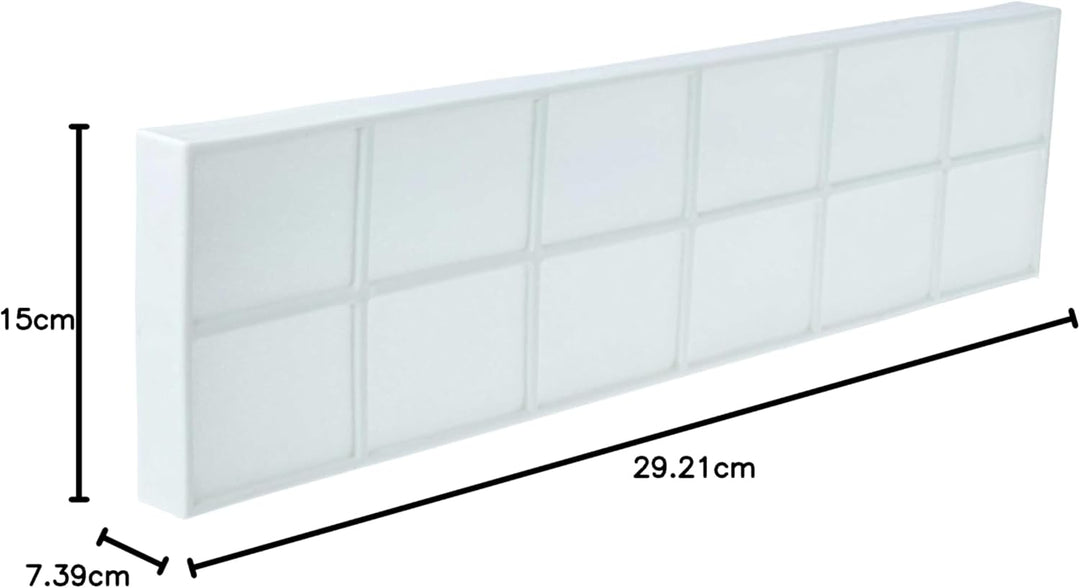 vhbw 20x Luftfilter G3 / ISO Coarse 30% Ersatz für Zehnder 990322100, 990 322 100 für Lüfter, Ventil