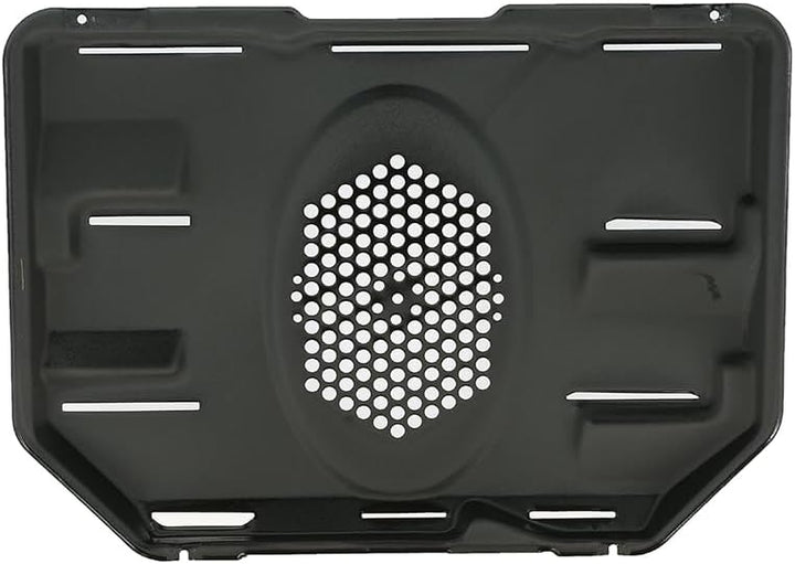 Masterpart Backofen-Rückwand Lüftermotor hinten Metall Schutzplatte schwarz passend für Logik Öfen u