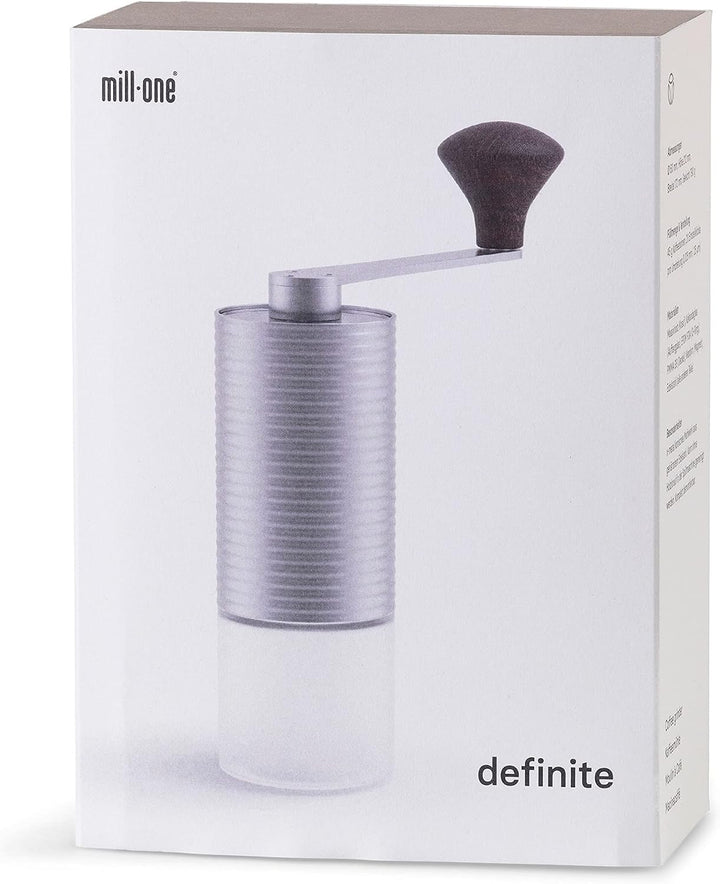 millone definite manuelle Kaffeemühle präzise Mahlgradeinstellung, zwei Edelstahl Mikrokugellager, k