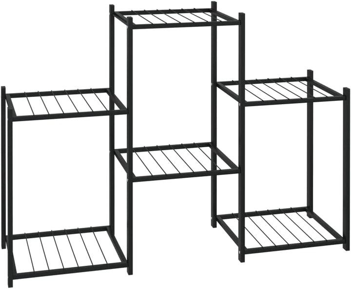puraday 83x25x60 cm Pflanzenständer Balkon Blumenregal Outdoor Blumenständer Modern Blumenständer Me