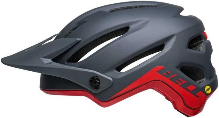 BELL 4Forty MIPS MTB Fahrrad Helm matt grau/rot 2022 matte/gloss gray/red S, matte/gloss gray/red S