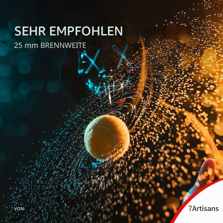 7artisans 25 mm F0.95 APS-C Weitwinkel, grosse Blende, manuelles Prime-Objektiv, kompatibel mit spie