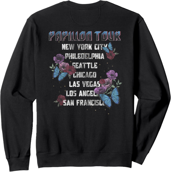 Papillon Tour Butterflies & Moon Sweatshirt