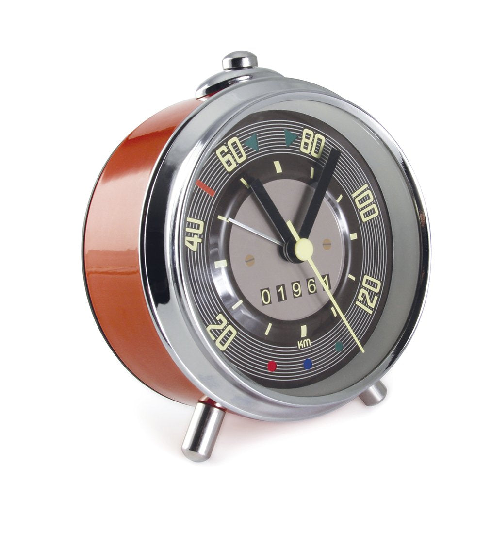 BRISA VW Collection - Volkswagen Wecker-Uhr-Zeitmesser im Tacho Design vom T1 Bulli Bus in edler Ges