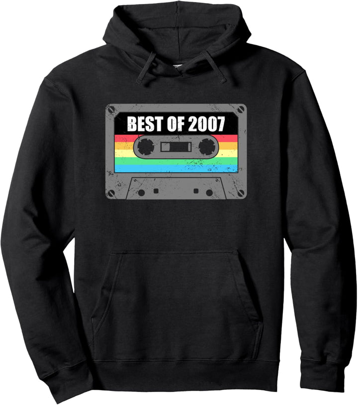 Geburtstag Best Of 2007 Jahrgang Vintage 2007 Pullover Hoodie