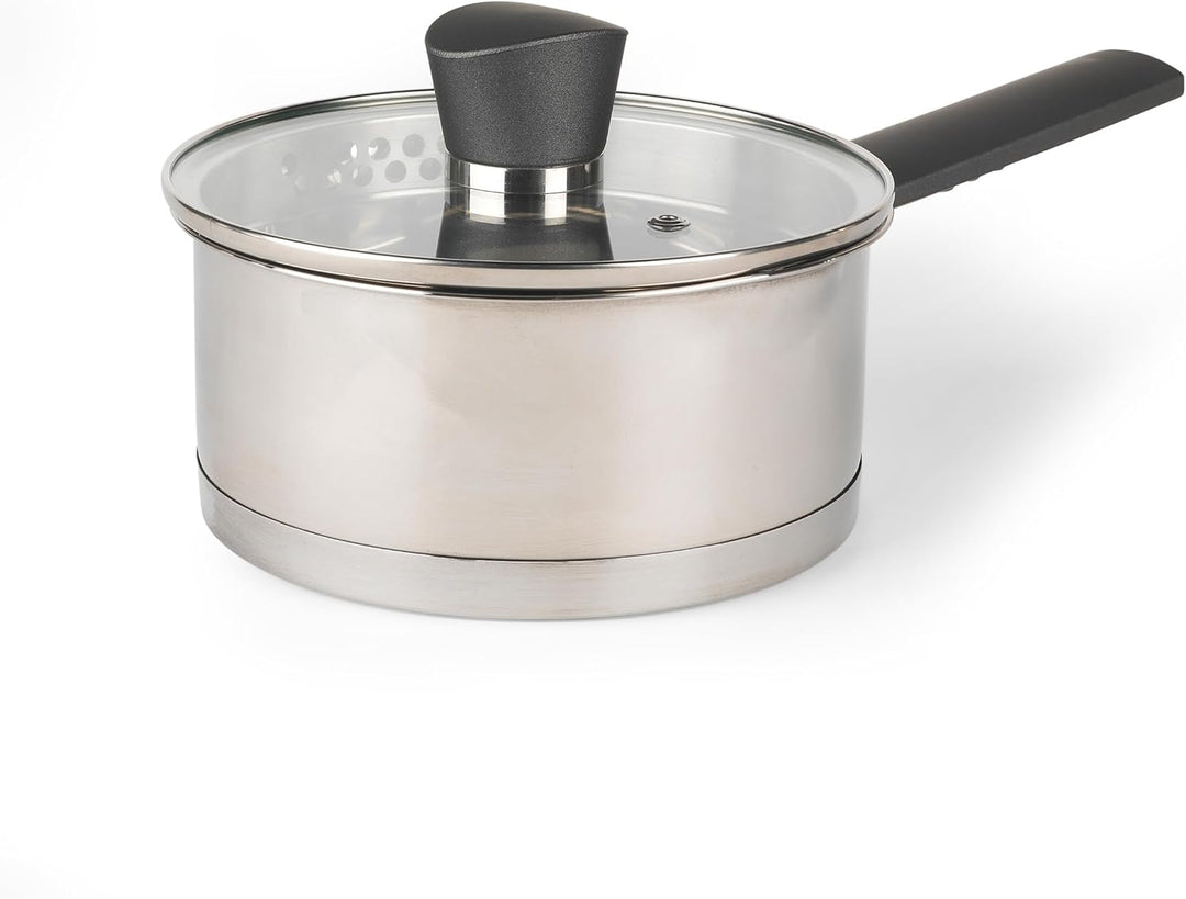 Russell Hobbs COMBO-6511 Topfset, Excellence Kollektion Kochtöpfe, Edelstahl, Kasserolle-Set für Ind