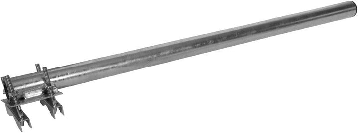 A.S.Sat 38280 feuerverzinkter Stahl Mastverlängerung (80 cm, 38 mm)