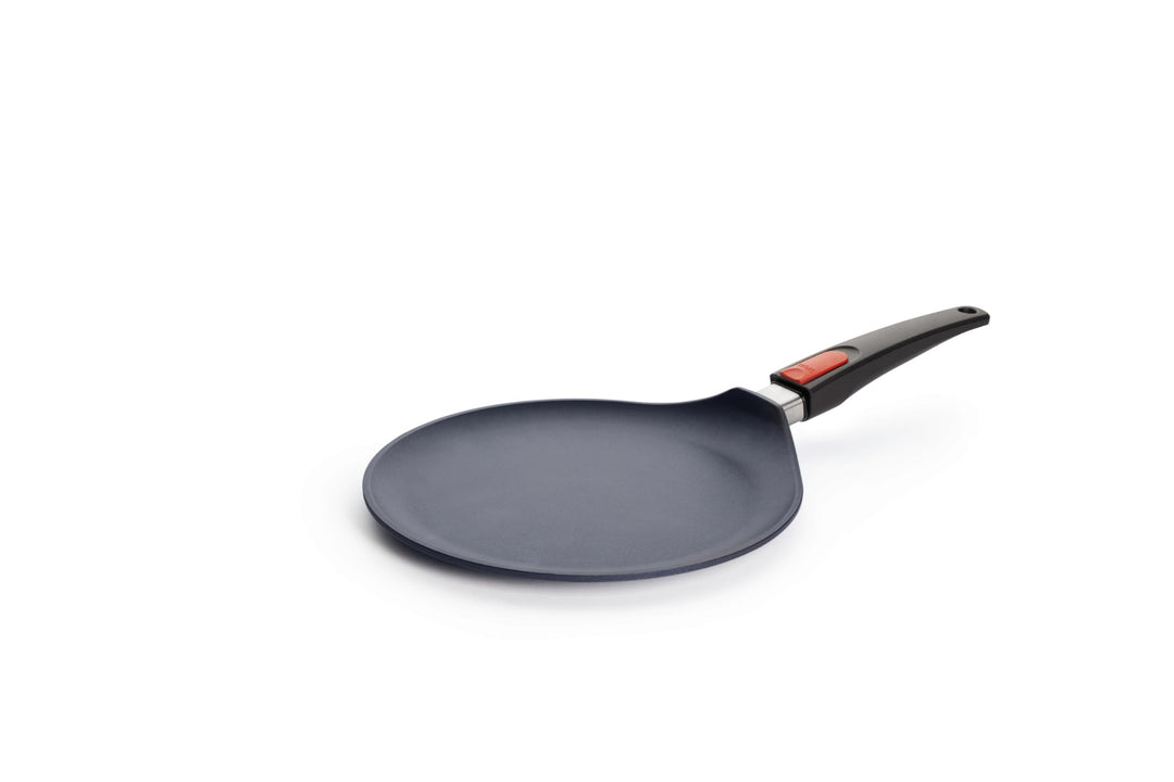 Woll Diamond Lite Crêpepfanne - Induktiv -, Ø 26 cm, mit abnehmbarem Stiel - Geeignet für alle Herda
