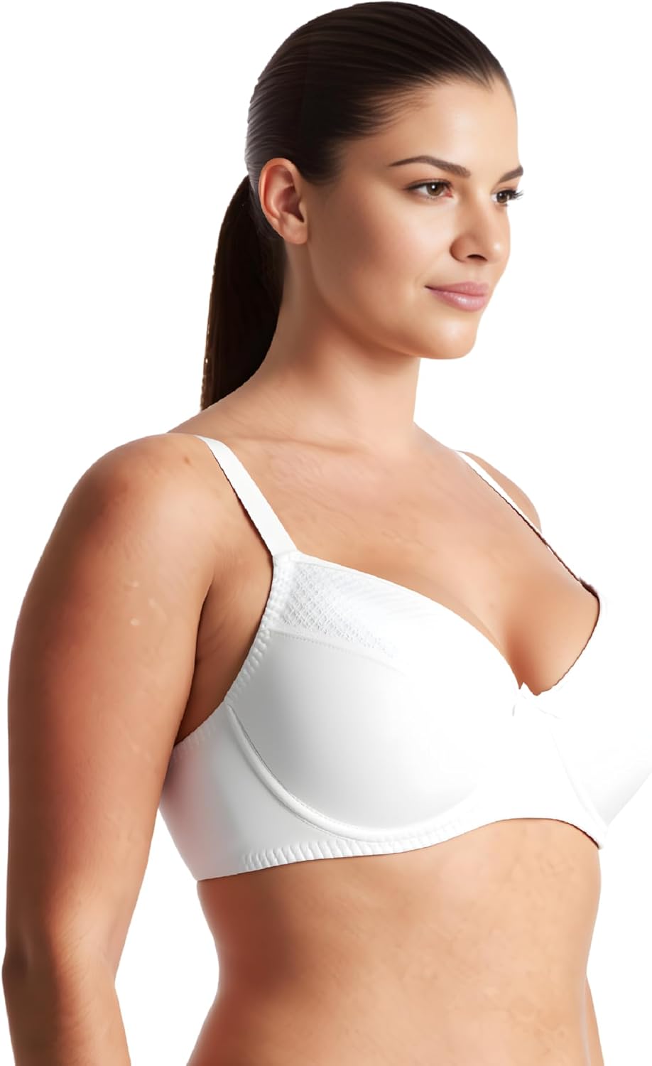 Curve Muse Damen Übergrösse Ungefüttert Minimizer Bügel Vollfiguriger BH 75C Black,white,pink Beige