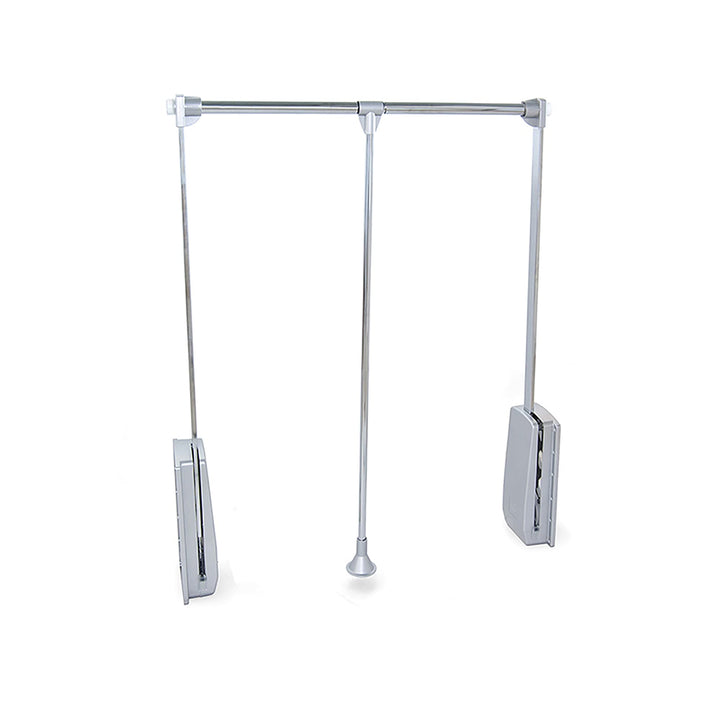 Emuca - Kleiderlift für Schrank, Ausziehbarer Kleiderlift 830-1150mm Breite, Schrankinnenseiten Mont