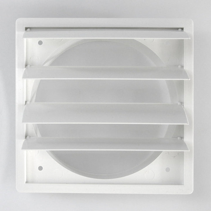 calimaero® VK Lüftungsgitter 125mm bewegliche Lamellen schliesst selbsttätig/witterungsbeständig (UV