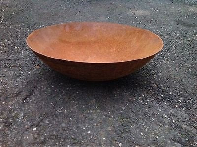 Zen Man Feuerschale in Naturrost (50cm Durchmesser) 50 * 50 * 14cm 1.8mm