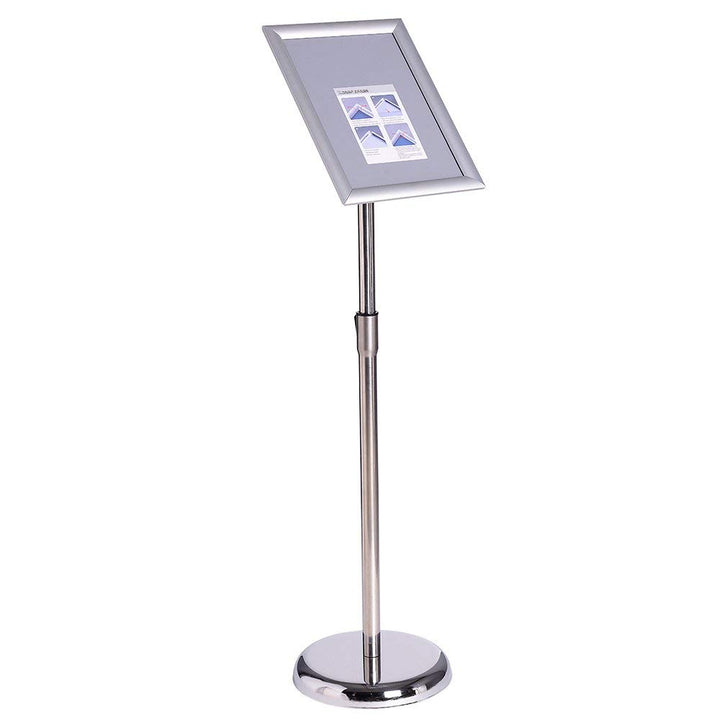 VAIIGO Infoständer Höhenverstellbar Aluminium DIN A3 Plakatständer Informationsständer Präsentations