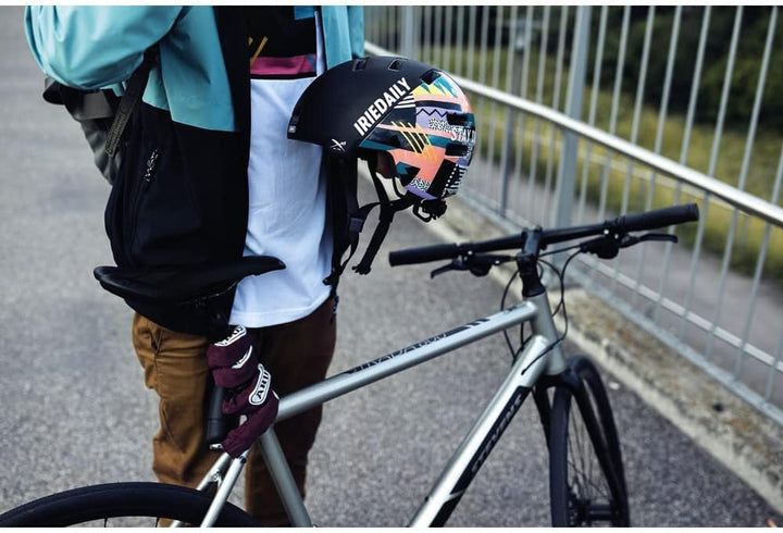 ABUS Stadthelm Skurb ACE - Stylischer Fahrradhelm im Alltag, beim Skaten, BMX-Fahren oder Longboarde