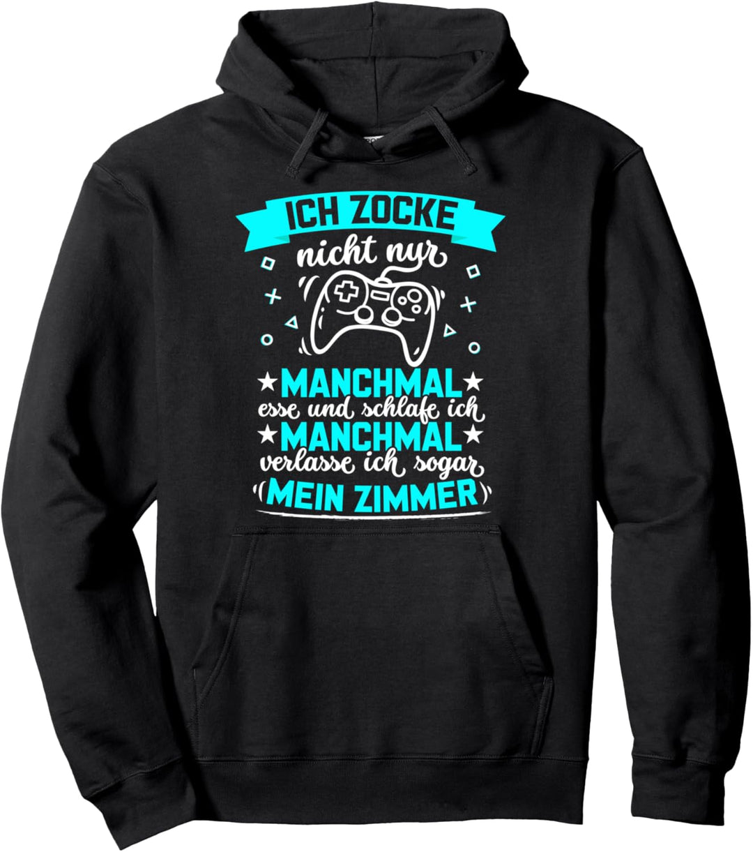 Zocker Video Gamer Games Pc Lustiges Gaming Spruch Geschenk Pullover Hoodie