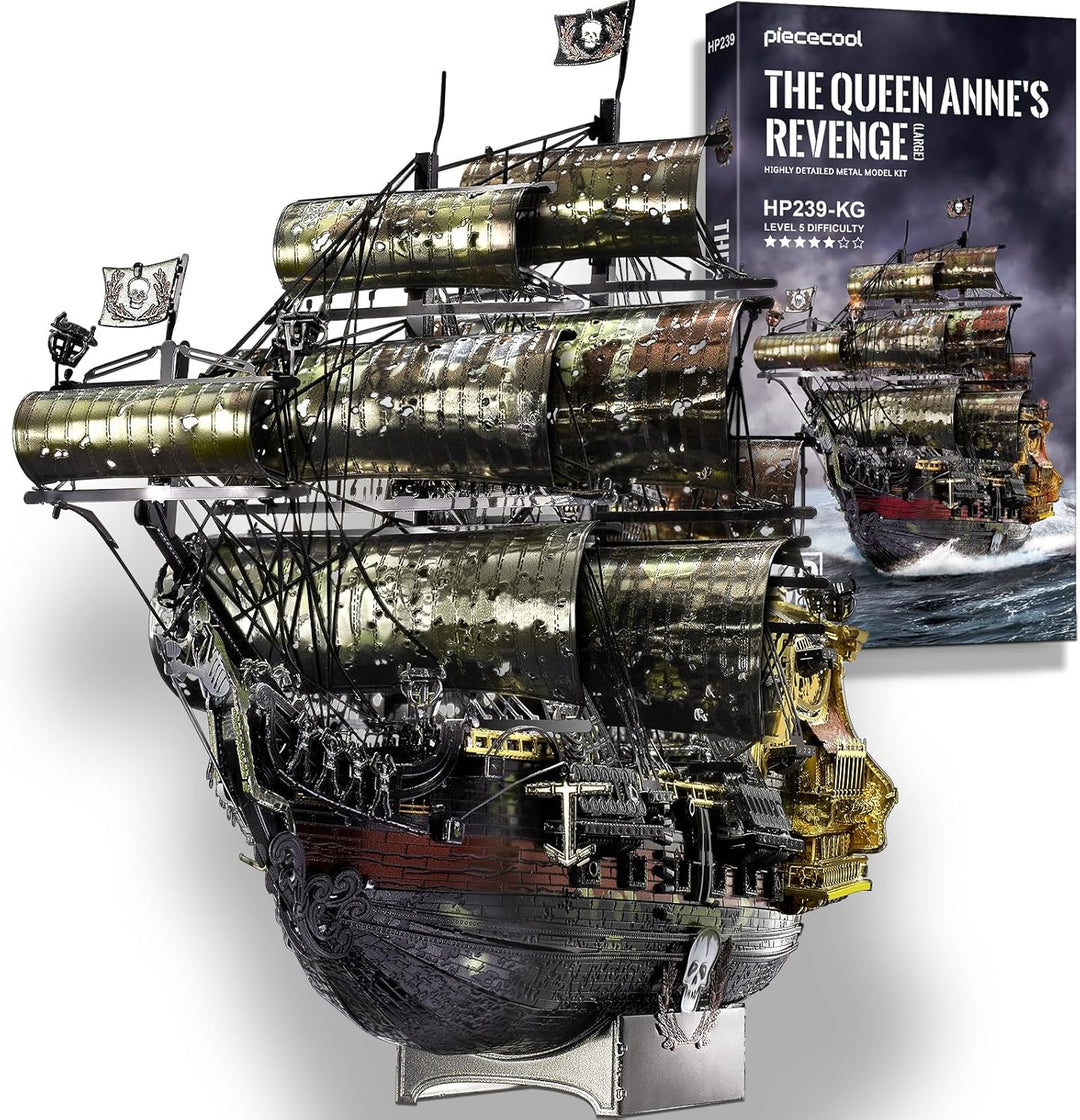 Piececool 3D Puzzle modellbausatz Erwachsene 3D Metall Puzzle 3D Puzzle Erwachsene für Königin Annes