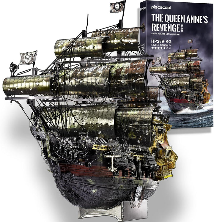 Piececool 3D Puzzle modellbausatz Erwachsene 3D Metall Puzzle 3D Puzzle Erwachsene für Königin Annes