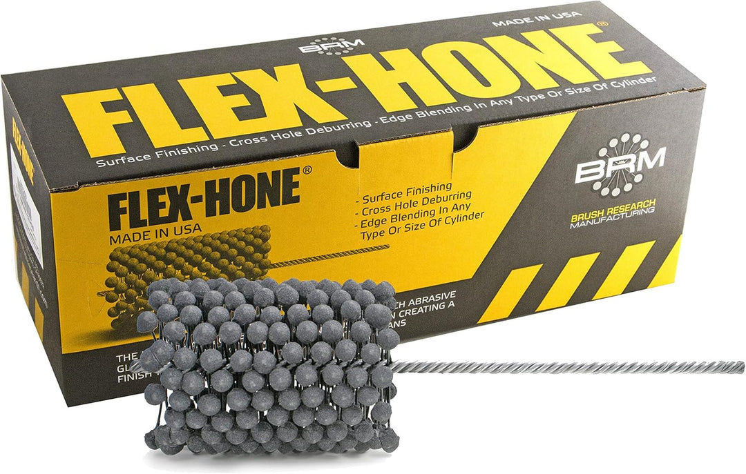 Brush Research FLEX-HONE Cylinder Hone, GBD Series, Silicon Carbide Abrasive, 3-3/4" (95 mm) Diamete