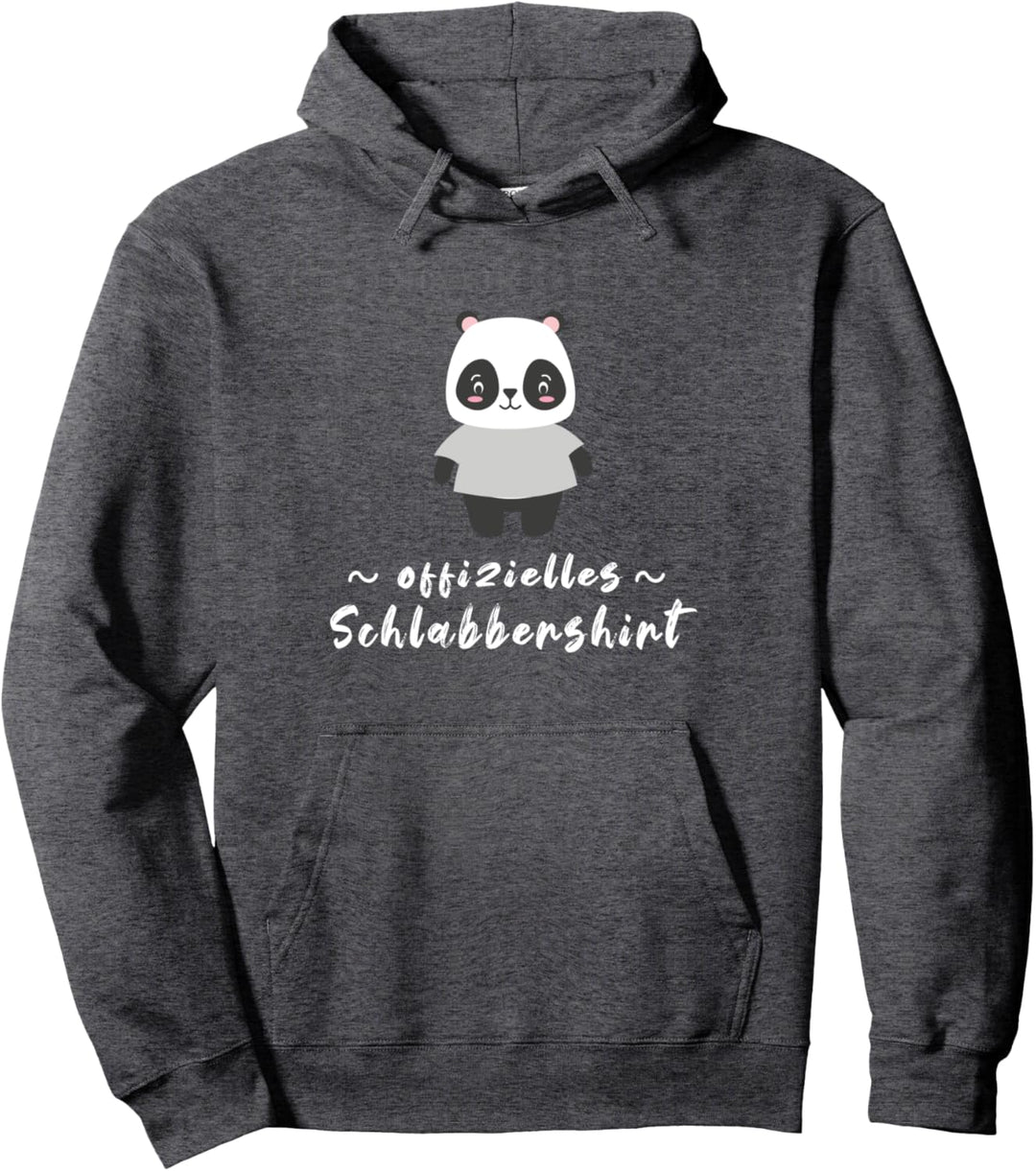 Offizielles Schlabbershirt Panda Pandabär Schlafshirt Pullover Hoodie