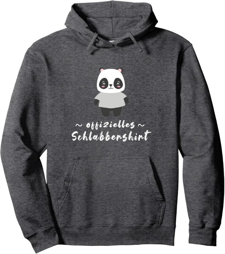 Offizielles Schlabbershirt Panda Pandabär Schlafshirt Pullover Hoodie