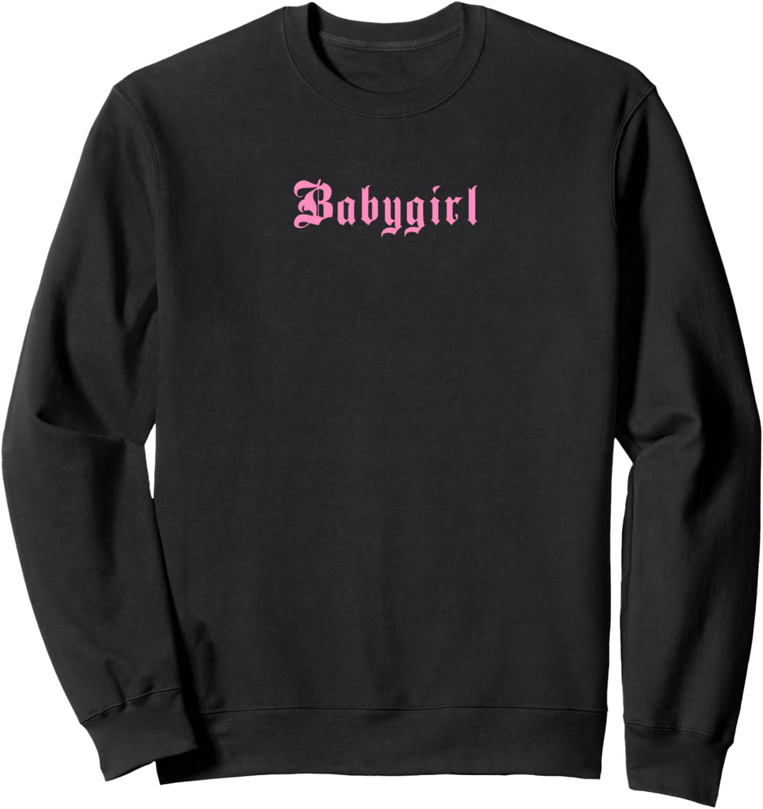 Babygirl Pink - Grunge Aesthetic EGirl Soft Grunge Sweatshirt