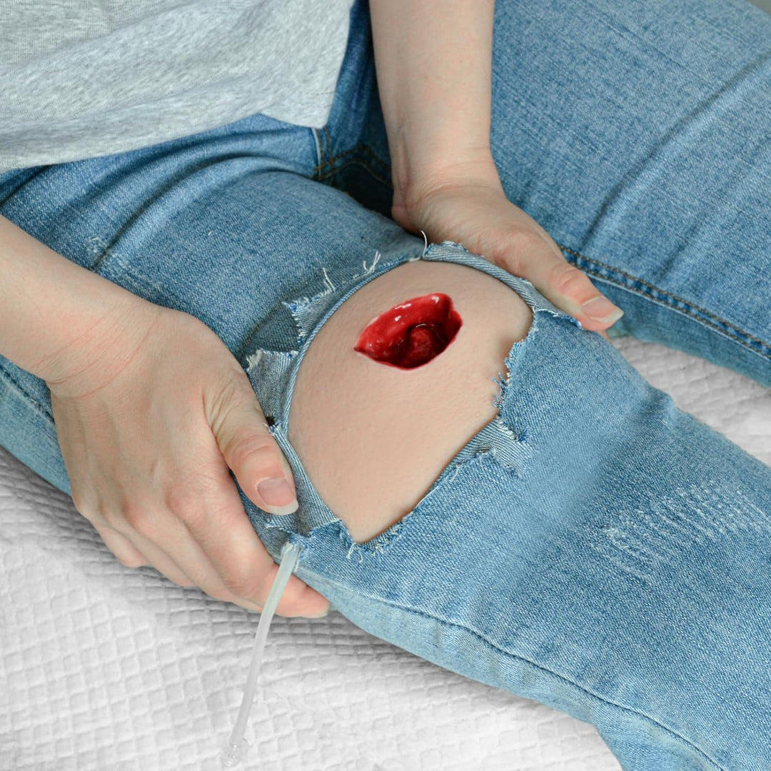 Wundpackungs-Trainer-Kit, „Stop The Bleed“-Kit für das Hämostase-Training, selbstklebendes Wundmoula