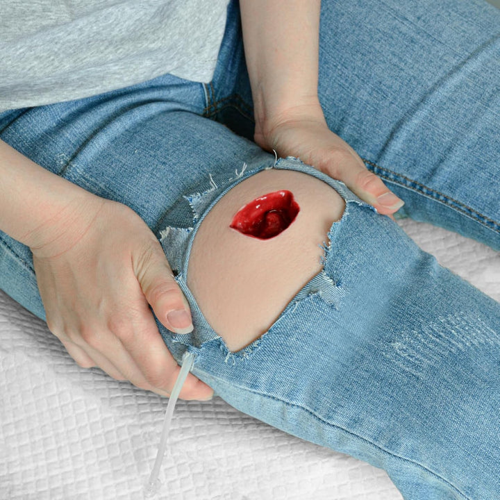 Wundpackungs-Trainer-Kit, „Stop The Bleed“-Kit für das Hämostase-Training, selbstklebendes Wundmoula