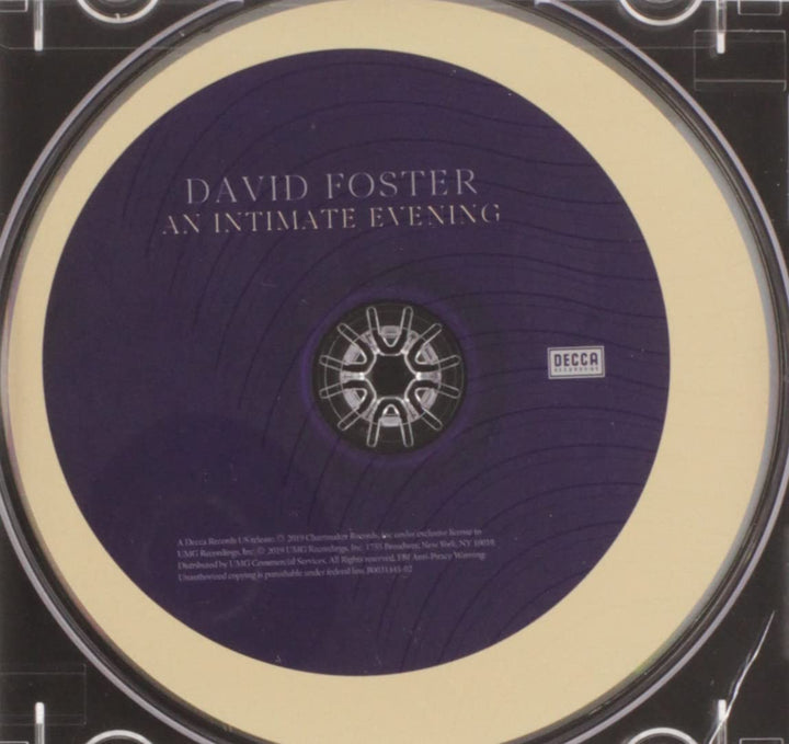An Intimate Evening, Audio-CD