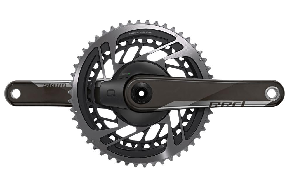 Sram Pédalier Route Quarq Red Axs 2X Dub No Bb Schwarz 172.5mm/48-35Z, Schwarz 172.5mm/48-35Z