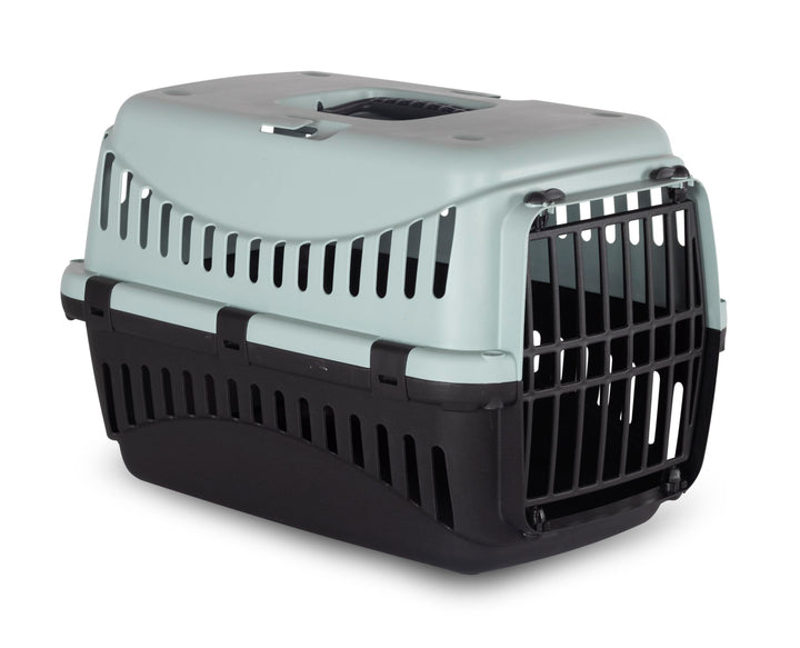 MP Bergamo - Transportkorb Gipsy 50 Tür aus Kunststoff für Katzen, 5 kg, Farbe: Eco Ice