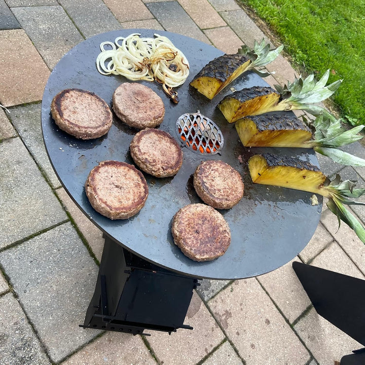 A. Weyck Tools Grilleinsatz Ø 10cm XS für Raketenofen Feuerplatte Grill Einsatz Grillrost #684