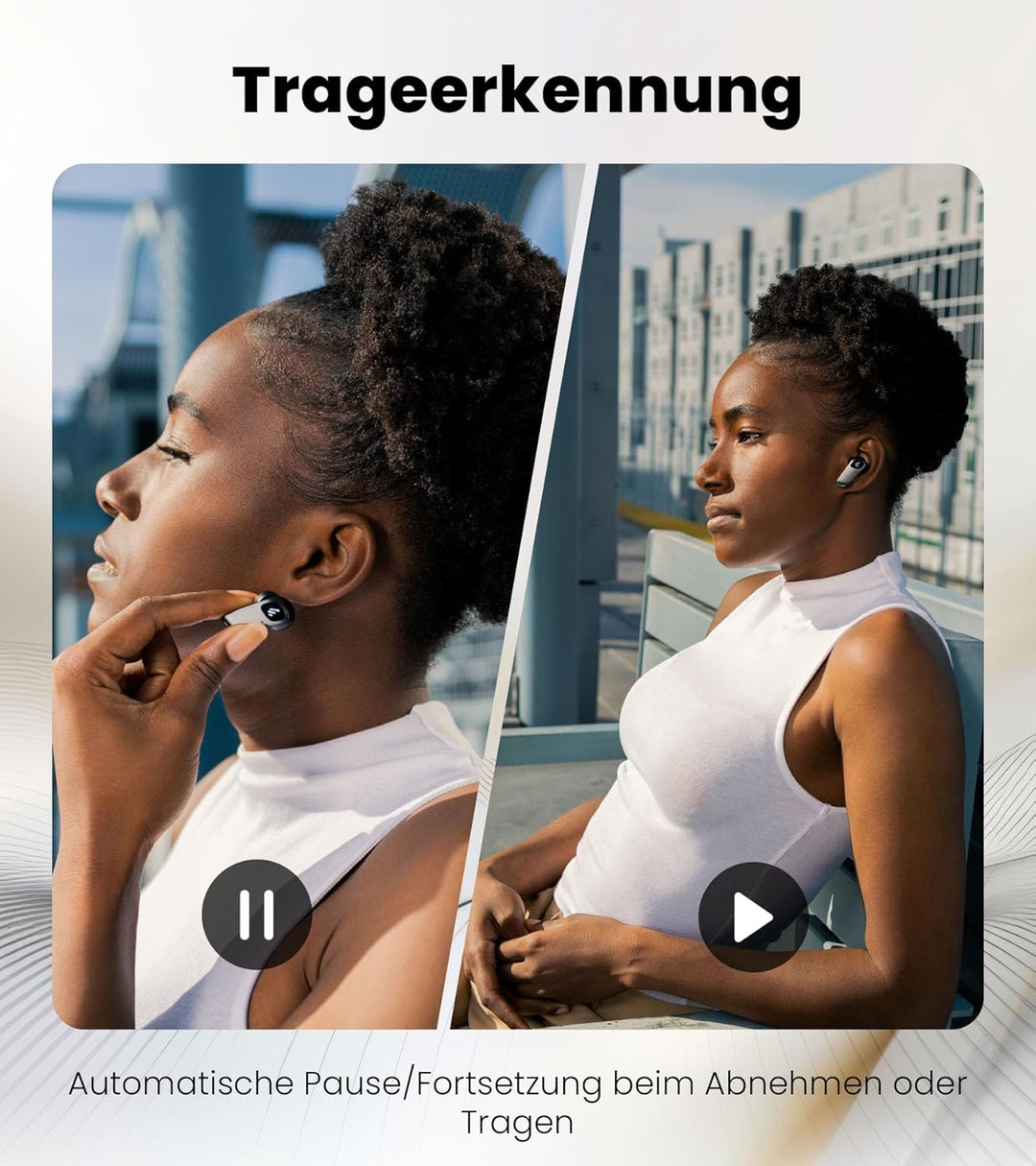 Edifier NeoBuds Planar Wireless-Ohrhörer, 12 mm planare magnetische Treiber, Hi-Res-Audio, LDAC, Sna