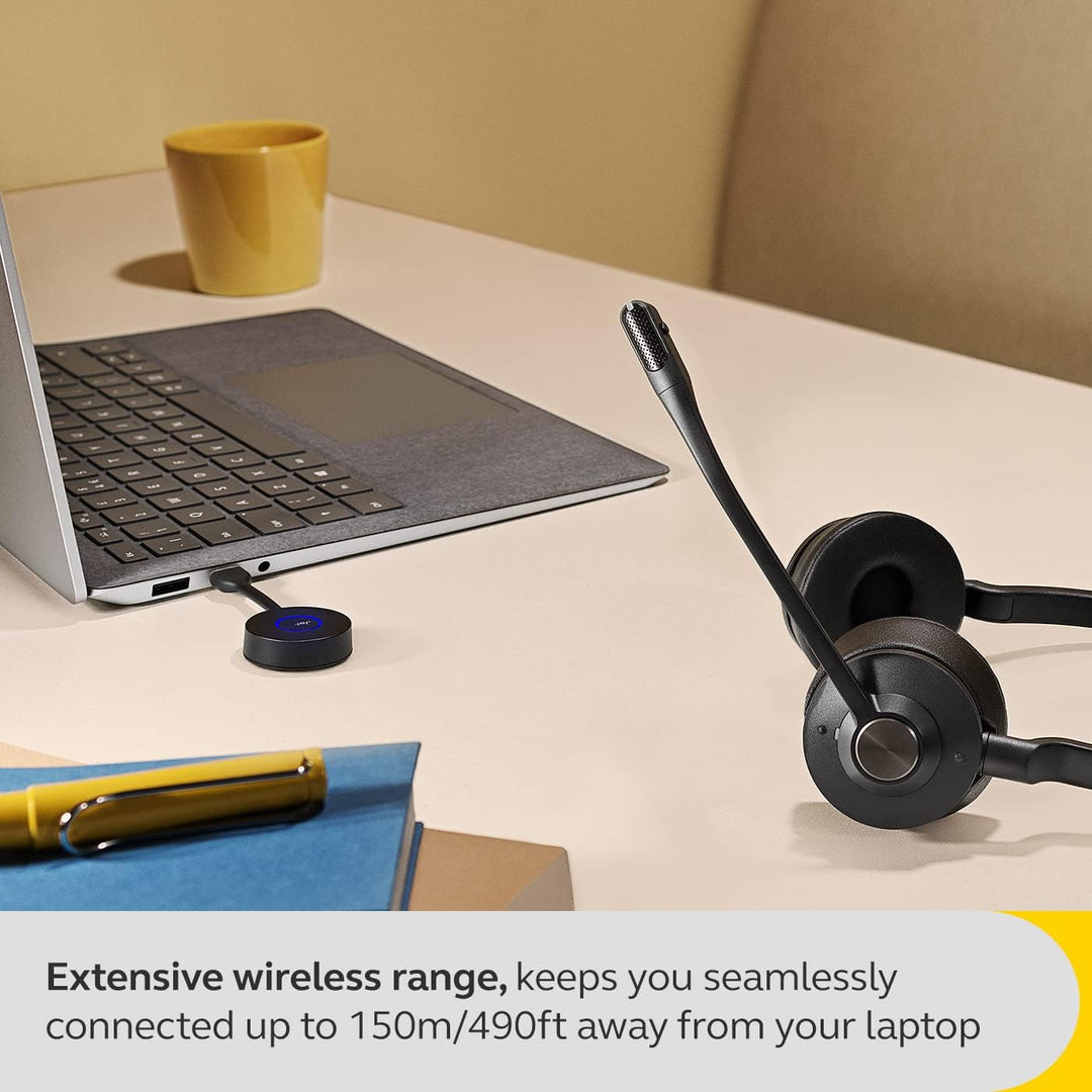 Jabra Link 400 USB-C DECT Adapter - Tragbarer und langlebiger Dongle mit bis zu 150 m geschützter Fu